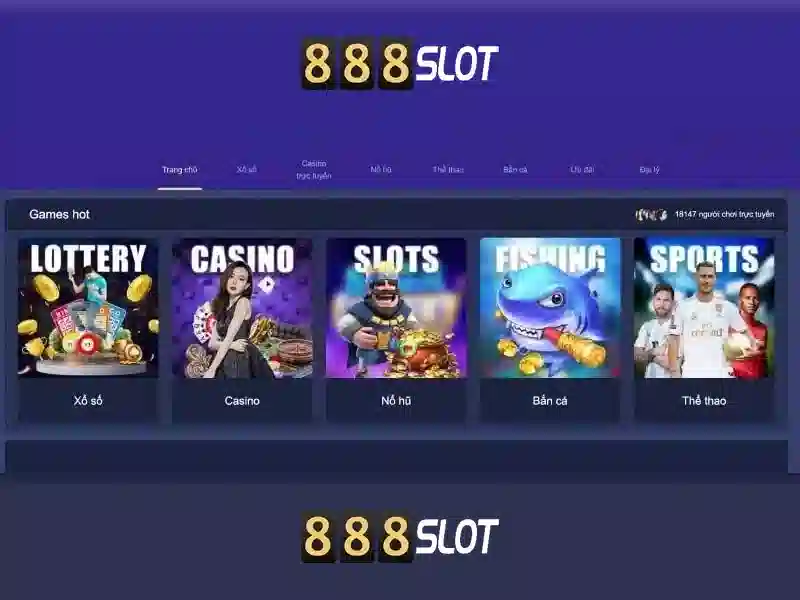 Các Trò Chơi Slot Đang Hot Trên 888SLOT