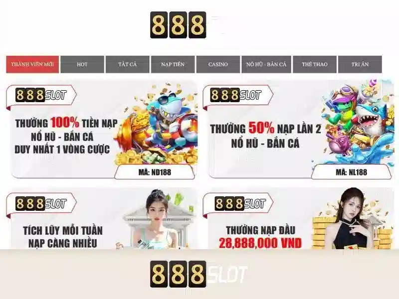888SLOT - Trải Nghiệm Slot 888 Bet Đỉnh Cao 2026