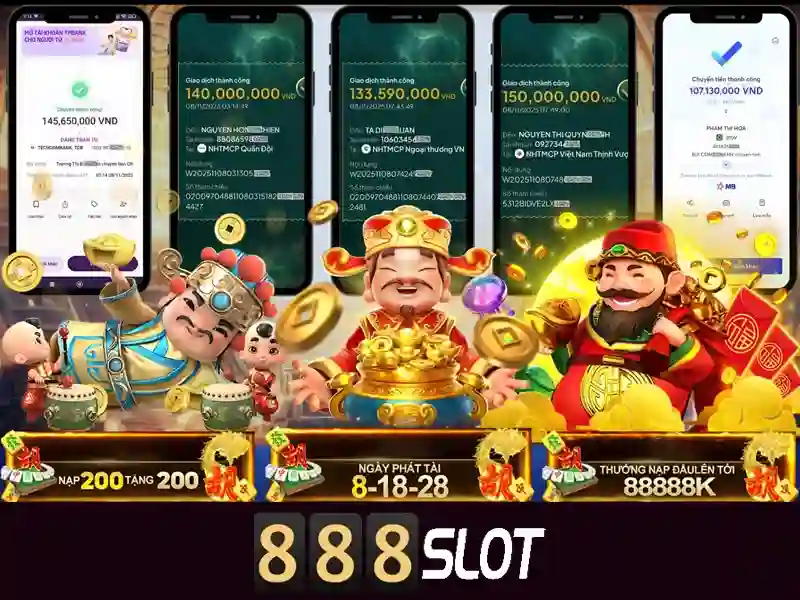 Các tựa game slot mới nhất tại 888slot